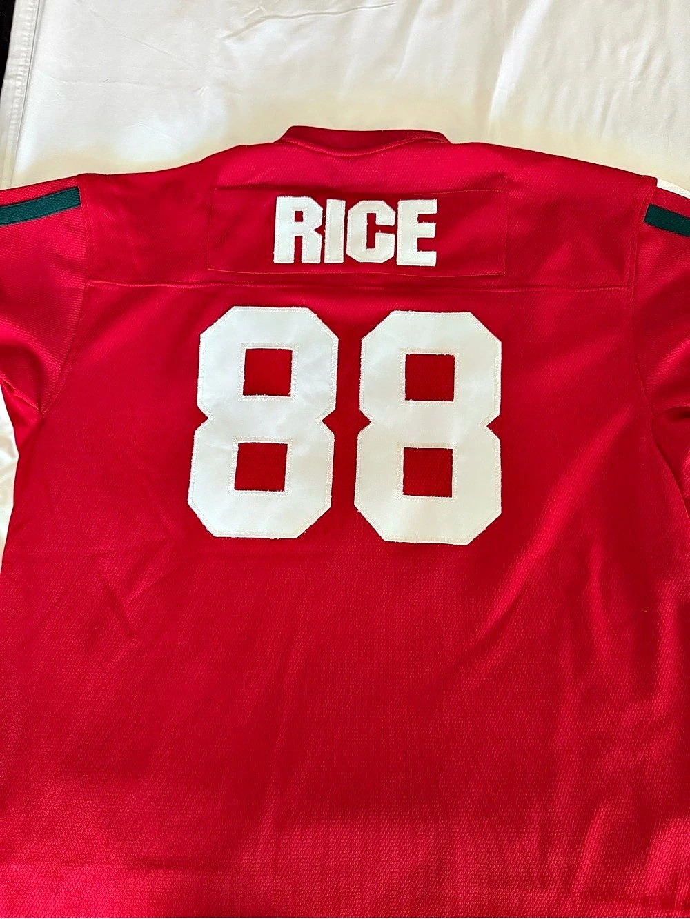 Legends Sportswear Rice #88 jersey Red & White XL Football Jersey MVSU Mississip